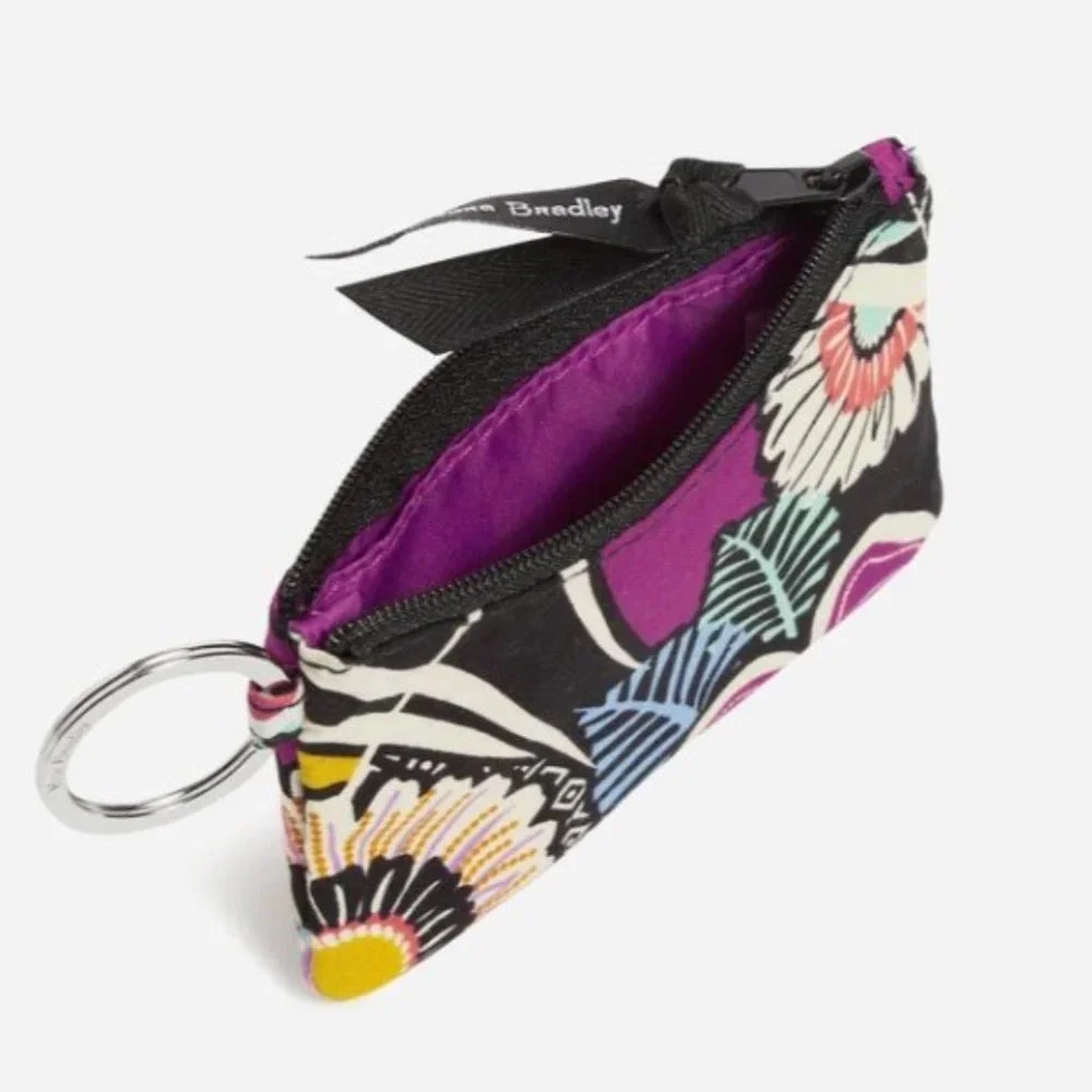 ⛔️SOLD⛔️ VERA BRADLEY Kauai Floral Compact Backpack & Zip ID Case 2 Pc Set -NWT - Picture 13 of 17